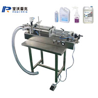 Machine de remplissage semi-automatique, équipement de remplissage de liquide pour nettoyer les mains, nouveau,
