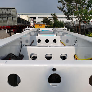 20 pies 40 pies Envío Transporte Remolque Chasis Semi Remolque - Product Image 5