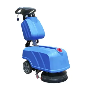 350mm Cleaning Width Walk Behand Electric Porcelain and Concrete Floor Sweeper Machine