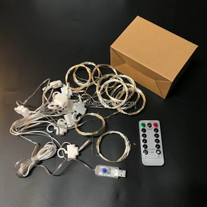 <span class=keywords><strong>Guirlande</strong></span> de lumières <span class=keywords><strong>LED</strong></span> de 3 m, rideau de lumières, décoration de <span class=keywords><strong>chambre</strong></span>, lumières de Noël, de mariage, du Nouvel An - Product Image 4