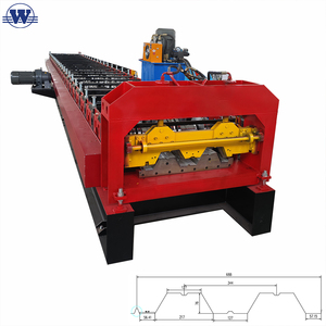 Customized Steel Floor Deck Roll Forming Machinery Metal Deck Roll Forming Machine Decking Floor Roll Forming Machines - Product Image 1
