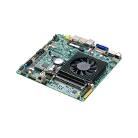 Carte mère industrielle de contrôle mince Mini-ITX I5-1235U 2 Lan 6 COM 10 USB TPM PS2 SIM 4K double DDR4 pour l'automatisation industrielle