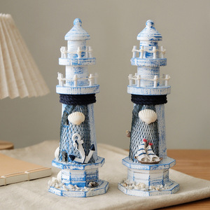 Decoración náutica creativa <span class=keywords><strong>de</strong></span> <span class=keywords><strong>madera</strong></span> grabada con motivos costeros: Faro, estrella <span class=keywords><strong>de</strong></span> mar, concha, ancla, velero, red. Artesanía náutica única, moderna e irregular. - Product Image 3