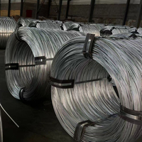 Fil de fer galvanisé à chaud de qualité supérieure, fourni par l'usine, calibre 12, 16, 18, fil de fer de ligature électrogalvanisé, chaque lot est livré avec un certificat d'authenticité (MTC)