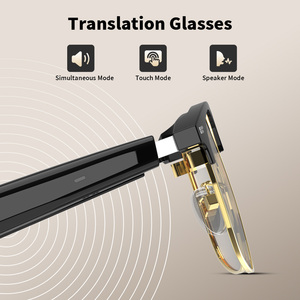 Lunettes de traduction intelligentes VORMOR Y5 AI, 138 langues, traduction <span class=keywords><strong>en</strong></span> temps réel, lunettes de soleil à monture interchangeable, traducteur intelligent pour dialogue - Product Image 5