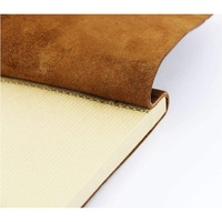 Cahier de luxe vintage avec logo personnalisé A4/a5 Cahier de notes agenda en cuir véritable pour l'école et le bureau