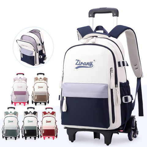 Wholesale Support Waterproof Multifunctional Trolley School Bag for Outdoor