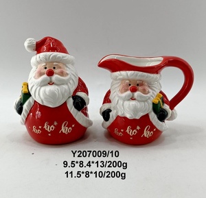 <span class=keywords><strong>Pichet</strong></span> de père noël en céramique pour décoration de Noël - Product Image 5