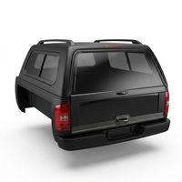 Capot rigide de camionnette 4 portes pleine hauteur en alliage d'aluminium pour camping en tout-terrain