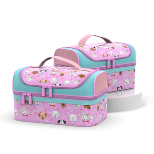 Sacs à lunch isothermes pour enfants personnalisés bon marché Cartoon Sac à lunch scolaire - Product Image 1