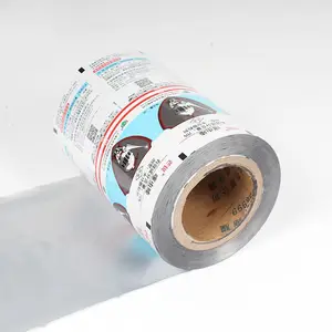 Proveedor directo del fabricante de máquina de envasado automático rollo de película Película compuesta embalaje de alimentos rollo de película de embalaje