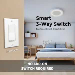 Amazon z-wave Plus – variateur électrique à 3 voies, interrupteur tactile pour maison connectée US 500W 120V