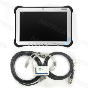 Tableta FZ-G1 para MTU USB-to-CAN V2 DiaSys 2.74 Dongle USB + Cable de Prueba MTU MDEC ECU4 + Cable de Diagnóstico MUT ADEC ECU7 - Product Image 1