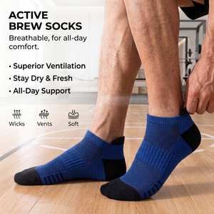 Calcetines Deportivos Unisex al Por Mayor, Calcetines Finos para Ciclismo, Senderismo, Gimnasio, Fitness, Calcetines <span class=keywords><strong>de</strong></span> Tobillo Suaves que Absorben la Humedad - Product Image 2