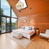 Casa modular prefabricada portátil moderna estructura de acero residencial de fácil montaje para la vida urbana