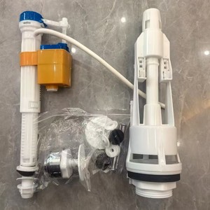 วาล์วเติมน้ำชักโครกพลาสติก ยี่ห้อ Gister รุ่น M1309 วัสดุ PP พร้อมวาล์วด้านข้าง สำหรับใช้ในห้องน้ำ - Product Image 4