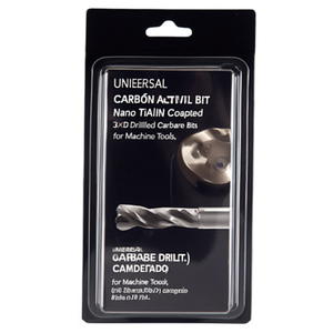 Foret universel en carbure, revêtement Nano TiAlN, forets en carbure 3xD pour machines-outils - Product Image 2