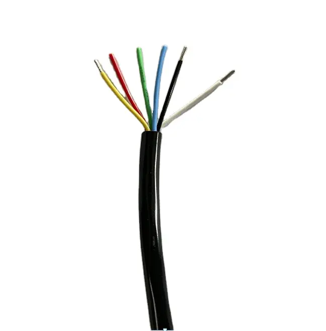Vde7727 4 * 18AWG fep/PVC dây 105C 2 3 4 5 6 lõi cáp linh hoạt cho chiếu sáng các thiết bị điện