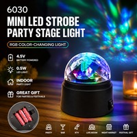 Luz LED Estroboscópica Mini RGB IP65 E27 para Ambiente Festivo, Regalo para Festivales, Bares, KTV, Salas de Transmisión en Vivo, Decoración de Mercados Nocturnos