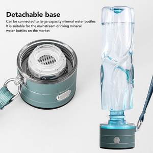 Meilleure Bouteille Gourde Sportive Portable 2026 de 1,5 L à Grande Capacité, Générateur d'Hydrogène Moléculaire Ionique Dupont, Riche en Alcalin et Titane - Product Image 4