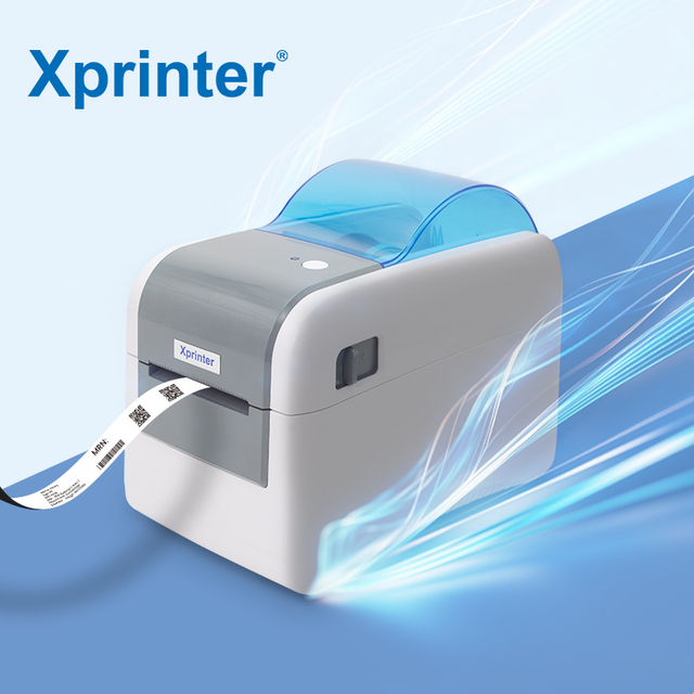 XP-D281B Direct Thermal Desktop Printer for Label Barcode and Wrist Band Thermal Printer for Hospital