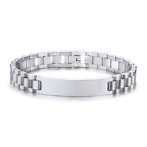 Nom personnalisé vélo chaîne en acier inoxydable <span class=keywords><strong>Bracelet</strong></span> bricolage personnalisé gravure mal oeil bleu nom noir hommes <span class=keywords><strong>Bracelet</strong></span> - Product Image 5