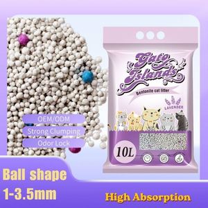 Eisen Arena Para Gato Por Toneladas Wholesale 20kg/25kg Bentonite Cat Litter Sanitary <b>Sand</b> for Cats - Product Image 1