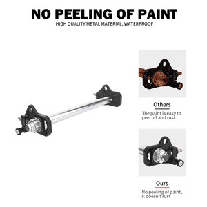 Kit de réglage de l'axe de roulement arrière de moto pour Harley Touring Ultra Limited Electra Street Glide Road King FLTRXS <span class=keywords><strong>CVO</strong></span> <span class=keywords><strong>2009</strong></span> et versions ultérieures - Product Image 5