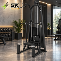 Machine à tractions assistées SK avec sélection de charge par pignon, équipement de musculation professionnel pour centre de fitness, salle de sport et club