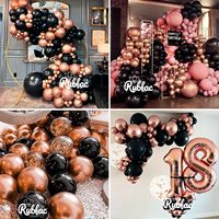 Kit de ballons en gros pour la Saint-Valentin et les anniversaires – Décorations de fête à thème – Fournitures pour achats en gros