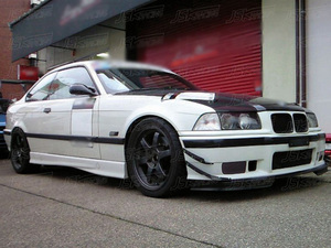 Alette Paraurti Anteriore in Fibra di Carbonio per <span class=keywords><strong>BMW</strong></span> Serie 3 <span class=keywords><strong>E36</strong></span> <span class=keywords><strong>M3</strong></span> 1991-1998, Aggiornamento Stile JDM - Product Image 4