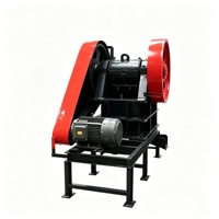 Concasseur à mâchoires PE 150x250, capacité 1-4t/h, alimentation 125mm, concasseur mobile pour le traitement du minerai d'or