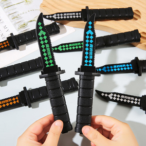 Couteau télescopique PUBG en PVC, jouet pour adolescents de 7 à 14 ans, unisexe, accessoire pour vendeur de rue - Product Image 1