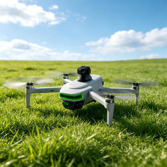 Beginner Friendly P31 RC Drone Brushless Motor UAV with HD Camera GPS Auto Return & Screen Remote Control
