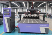 Machine de routeur CNC en bois 3D à 4 axes à haute efficacité en Chine avec contrôle de studio Mach3/Syntec/NC broche 2.2kW précision 0.03mm