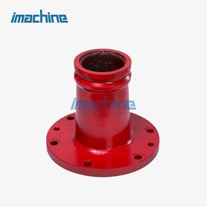 純正高クロム鋳鉄コンクリートポンプ部品外装ハウジング吐出支持装置 85-130バール作動圧力用 - Product Image 3