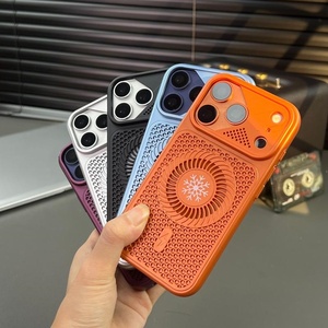 Funda Magnética de Lujo con Disipación de Calor para iPhone 18 12 13 14 15 16 17 Pro Max, Funda Protectora con Carga Inalámbrica - Product Image 3