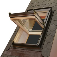 Maplemiles Maison Utilisation du toit Fenêtre de toit Puits de lumière électrique de haute qualité Fenêtre de lucarne en aluminium étanche