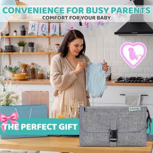 Tapis à langer portable personnalisé pour bébé, fabriqué en usine BSCI - Product Image 3