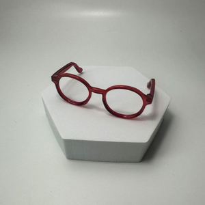 Vente en gros de lunettes transparentes miniatures de 4,5 cm, 6,5 cm et 9 cm pour poupées en coton 1/3 BJD 17 cm - Product Image 3