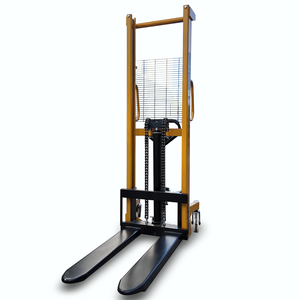 1.6 मीटर 2 मीटर 2.5 3 मीटर 1 टन 1.5टन 2टन 3 टन हाइड्रोलिक हैंड लिफ्ट मैनुअल फोर्कलिफ्ट पैलेट स्टेकर छोटे गोदाम उपयोग चैनल स्टील के लिए - Product Image 4