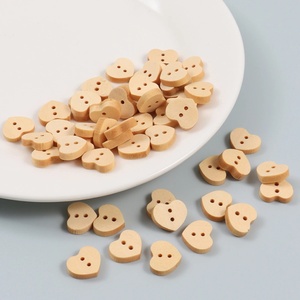 Bán Buôn DIY Handmade Thủ Công Bằng Gỗ Hoa Nút Dễ Thương Trẻ Em Bằng Gỗ Nút Cho Quần Áo - Product Image 2