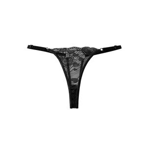 Conjunto de Tanga Sexy de Cintura Alta para Mujer, Sin Costuras, Talla Grande, Encaje Transparente, Seguro para el Período - Product Image 6