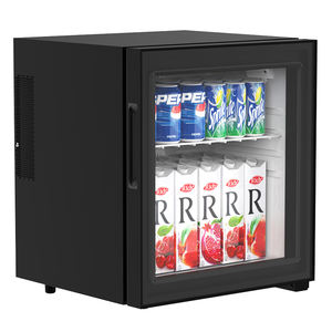 Mini-réfrigérateur compact 30L pour hôtel et voiture, mini-<span class=keywords><strong>frigo</strong></span> à porte vitrée simple pour refroidissement et congélation - Product Image 1