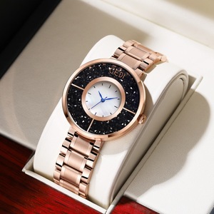 Reloj creativo transfronterizo para mujer, moderno, con piedra de la suerte, de acero inoxidable, venta al por mayor de relojes para mujer - Product Image 3