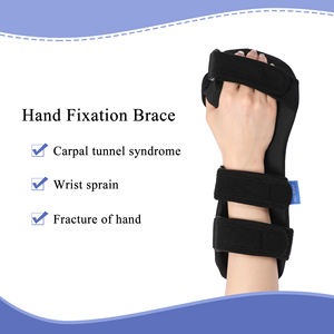 Sabuk pelindung patah tulang pergelangan tangan, penopang pergelangan tangan penghilang nyeri terowongan karpal cidera jari dapat disesuaikan - Product Image 2