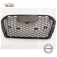 Grille de calandre pour Audi A4 B9 mise à niveau vers la calandre RS4 pour calandre de pare-chocs avant Audi avec kit de carrosserie en nid d'abeille 16-19