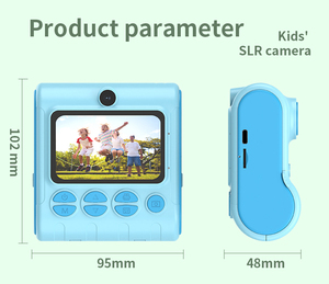 LK001 Hızlı Baskılar 1080p Video 2.4 İnç Renkli Ekran 4600w Piksel Anında Baskı Çocuklar için Dijital Kamera Oyuncakları Öğrenciler ve Çocuklar için - Product Image 5