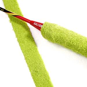 Ruban adhésif personnalisé pour raquette de badminton en coton de 10 m, simple couche, résistant aux taches, orange, rouge, blanc, bleu lac, vert herbe, noir - Product Image 2