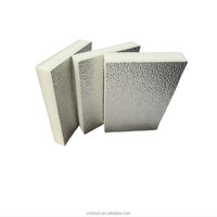 Panel de Ducto Preaislado PIR, Panel de Aire Acondicionado de Poliisocianurato, Panel de Techo de Aluminio, Paneles Compuestos, Lámina de Espuma Rígida